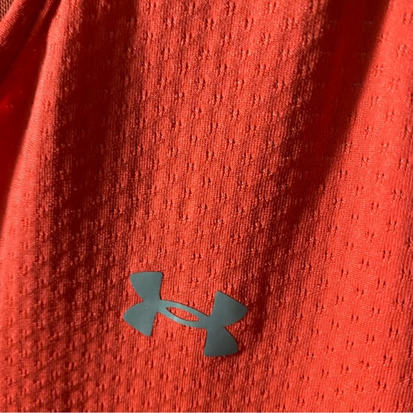 Under Armour Racerback Tank in Beta Orange - Picture 9 of 12